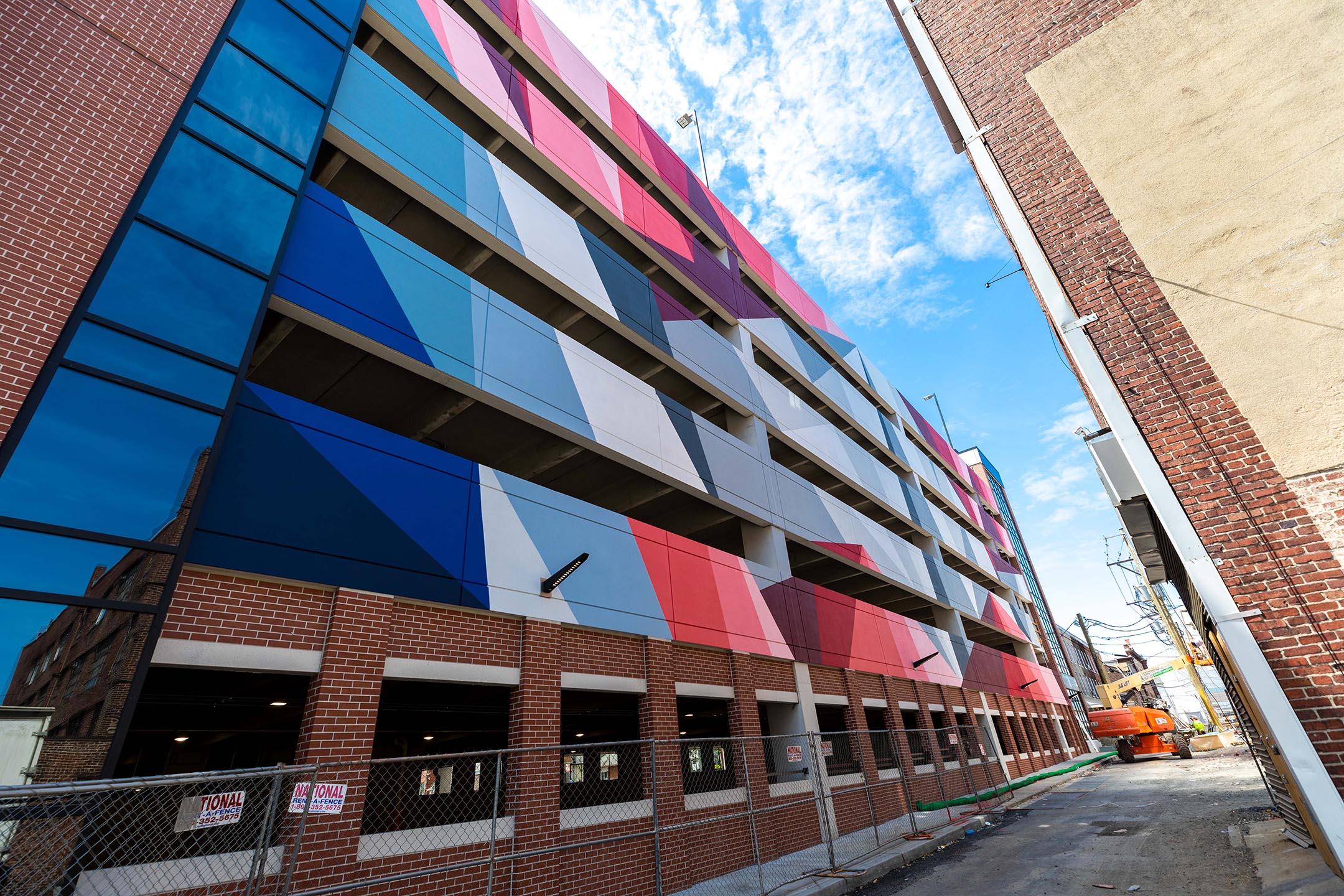 Allentown Parking Garage Mural Dripped On Productions